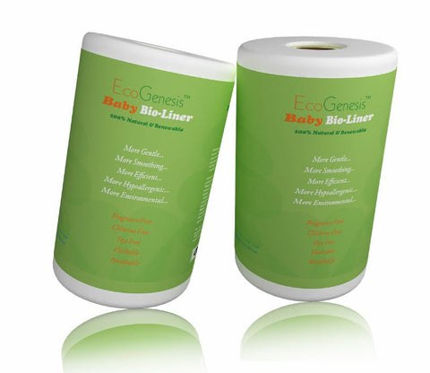green living biodegradable baby cloth diaper bio-liners